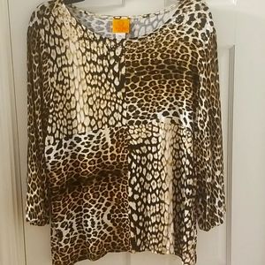 Ruby rd soft 3/4 length sleeve top